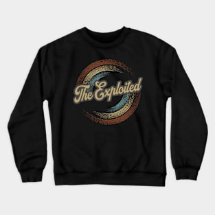 The Exploited Circular Fade Crewneck Sweatshirt